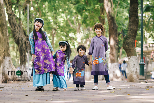 Mua áo dài cho bé  tại Bắc Kạn