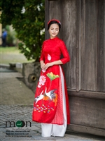 Top 5 mẫu áo dài truyền thống cho mẹ diện Tết nguyên đán 2018