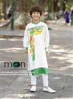 Top 7 áo dài đẹp nhất dành cho bé trai của Moon Xinh Shop