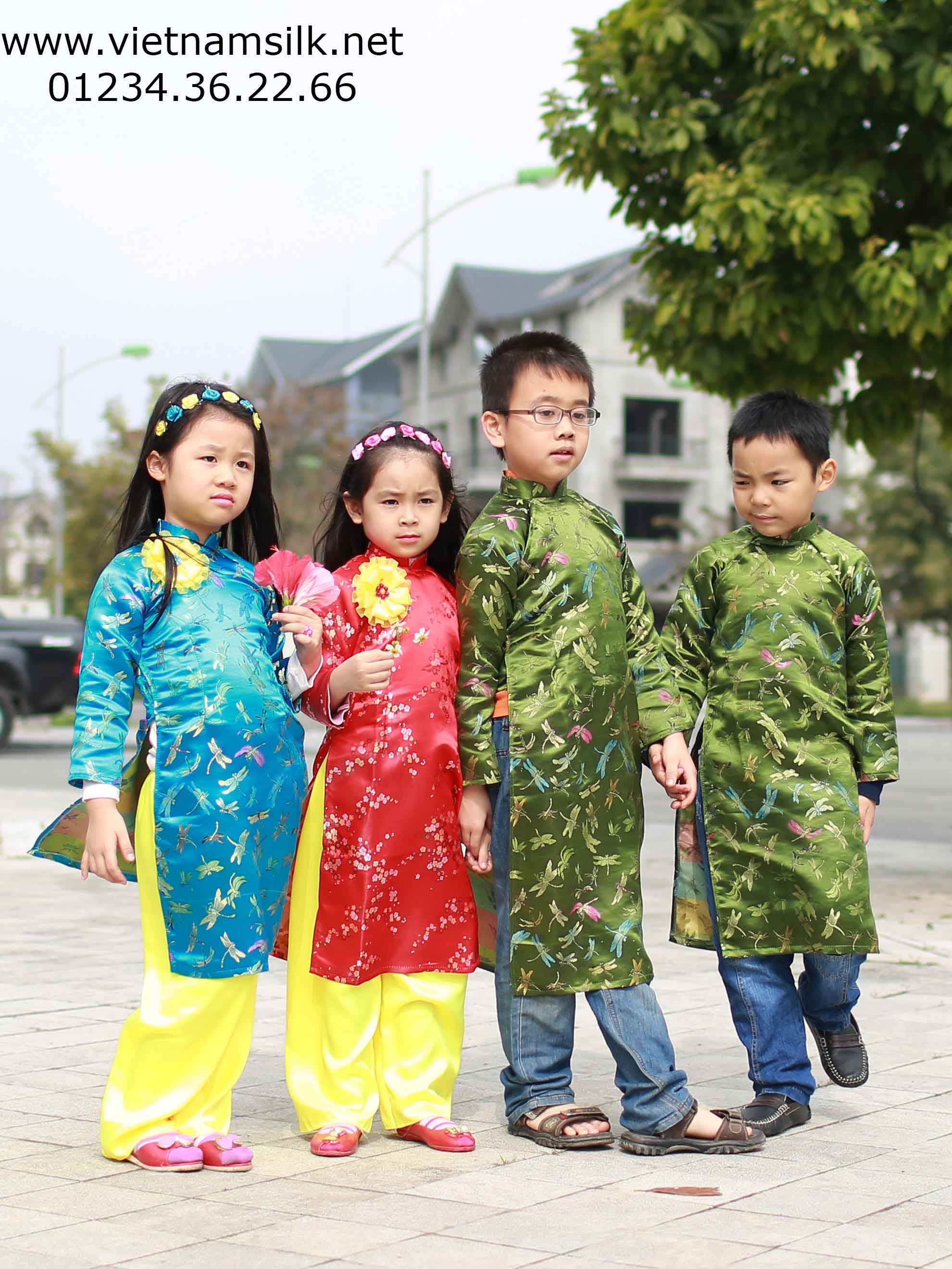 Gấm Thượng Hải cho trẻ em đẹp và rẻ nhất Hà Nội